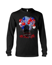 4th July American - Flat Coated Retriever Long Sleeve Tee tile