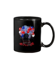 4th July American - Flat Coated Retriever Mug tile