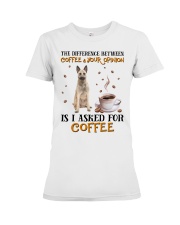 The Difference - Dutch Shepherd Premium Fit Ladies Tee tile