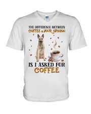 The Difference - Dutch Shepherd V-Neck T-Shirt tile