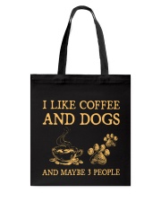 Coffee And Dogs Tote Bag tile
