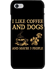 Coffee And Dogs Phone Case tile