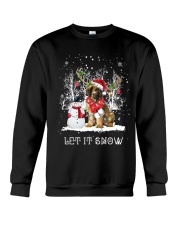 Xmas Reindeer - Briard Dog Crewneck Sweatshirt tile