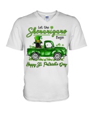Shenanigans - Brussels Griffon 1 V-Neck T-Shirt tile