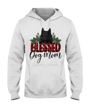 Blessed Dog Mom - Schipperke Hooded Sweatshirt front