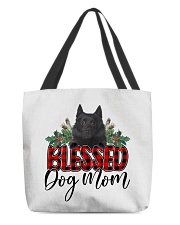 Blessed Dog Mom - Schipperke All-Over Tote tile