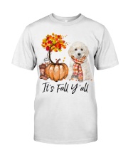 It is Fall - Toy Poodle Classic T-Shirt tile