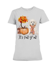 It is Fall - Toy Poodle Premium Fit Ladies Tee tile