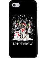 Xmas Reindeer - Borzoi Phone Case tile