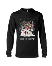 Xmas Reindeer - Borzoi Long Sleeve Tee tile