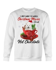Hot Chocolate - Samoyed Crewneck Sweatshirt tile