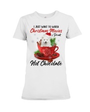 Hot Chocolate - Samoyed Premium Fit Ladies Tee tile