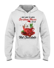 Hot Chocolate - Samoyed Hooded Sweatshirt front
