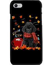 Hot Chocolate - BLACK Toy Poodle Phone Case tile