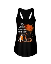 Belonging - Pitbull 2 Ladies Flowy Tank tile