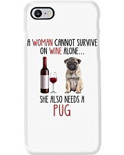 She Also Needs - Pug Phone Case tile