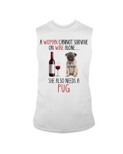 She Also Needs - Pug Sleeveless Tee tile
