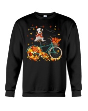 Autumn Bike - Parson Russell Terrier Crewneck Sweatshirt tile