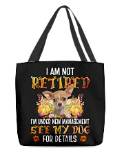 Retired - TAN Chihuahua 2 All-Over Tote tile