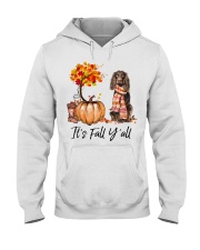It is Fall - Boykin Spaniel 2 Hooded Sweatshirt tile