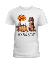 It is Fall - Boykin Spaniel 2 Ladies T-Shirt tile