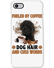 Fueled By - BLACK Labradoodle Phone Case tile