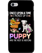 156 Picked Up - Staffordshire Bull Terrier 1 Phone Case tile