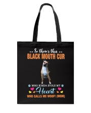 Kinda Stole - Black Mouth Cur Tote Bag tile