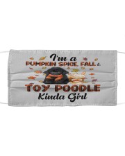 Pumpkin Kinda - BLACK Toy Poodle Mask tile