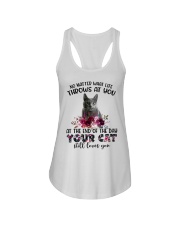 At The End - Cat 3 Ladies Flowy Tank tile