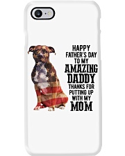Father Day - American Staffordshire Terrier Phone Case tile