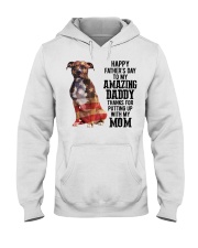 Father Day - American Staffordshire Terrier Hooded Sweatshirt tile