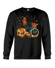Autumn Bike - Vizsla Crewneck Sweatshirt tile