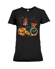 Autumn Bike - Pocket Beagle Premium Fit Ladies Tee tile