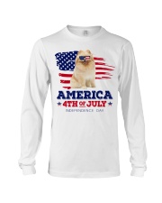 American 4th july - Pomeranian Long Sleeve Tee tile