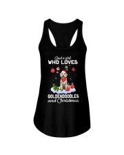 Just A Girl - Goldendoodle Ladies Flowy Tank tile