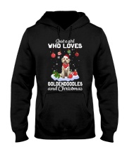 Just A Girl - Goldendoodle Hooded Sweatshirt tile