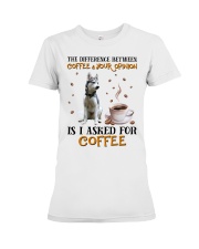 The Difference - Alaskan Klee Kai Premium Fit Ladies Tee tile