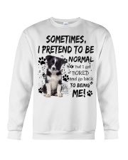Sometimes - Border Collie Crewneck Sweatshirt tile