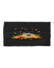 Pumpkin Cave - CREAM Keeshond Mask tile