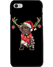 Reindeer - CHOCOLATE Lab Phone Case tile