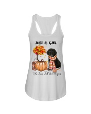 Fall And - Cockapoo Ladies Flowy Tank tile
