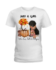 Fall And - Cockapoo Ladies T-Shirt tile
