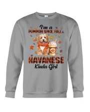 Pumpkin Kinda - Havanese 3 Crewneck Sweatshirt tile