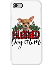 Blessed Dog Mom - TAN Chihuahua 2 Phone Case tile