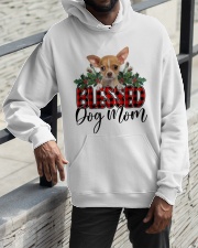 Blessed Dog Mom - TAN Chihuahua 2 Hooded Sweatshirt apparel-hooded-sweatshirt-lifestyle-front-11