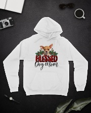 Blessed Dog Mom - TAN Chihuahua 2 Hooded Sweatshirt lifestyle-unisex-hoodie-front-9