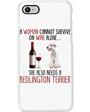 She Also Needs - Bedlington Terrier Phone Case tile