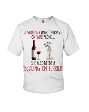 She Also Needs - Bedlington Terrier Youth T-Shirt tile