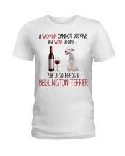 She Also Needs - Bedlington Terrier Ladies T-Shirt tile